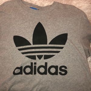 adidas gray tshirt